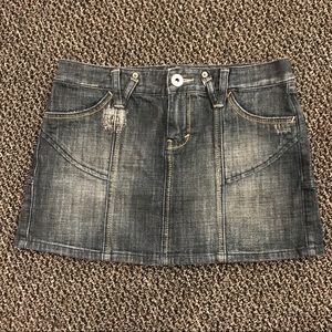 Armani Exchange denim skirt